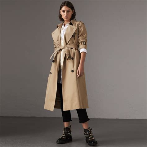 burberry signature plaid trench|longest burberry trench coat.